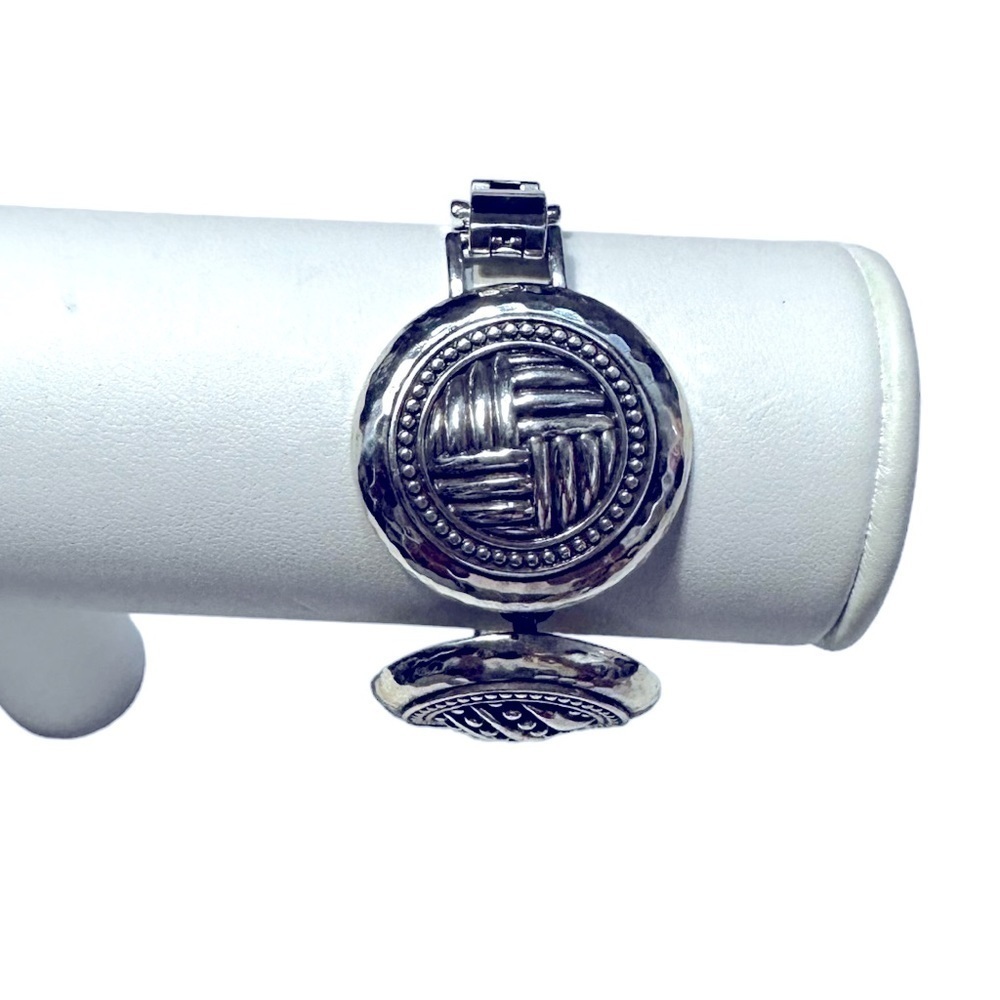 Brighton Heavy Silver Bracelet